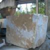 Here is the stone base for the memorial statue.  Big!